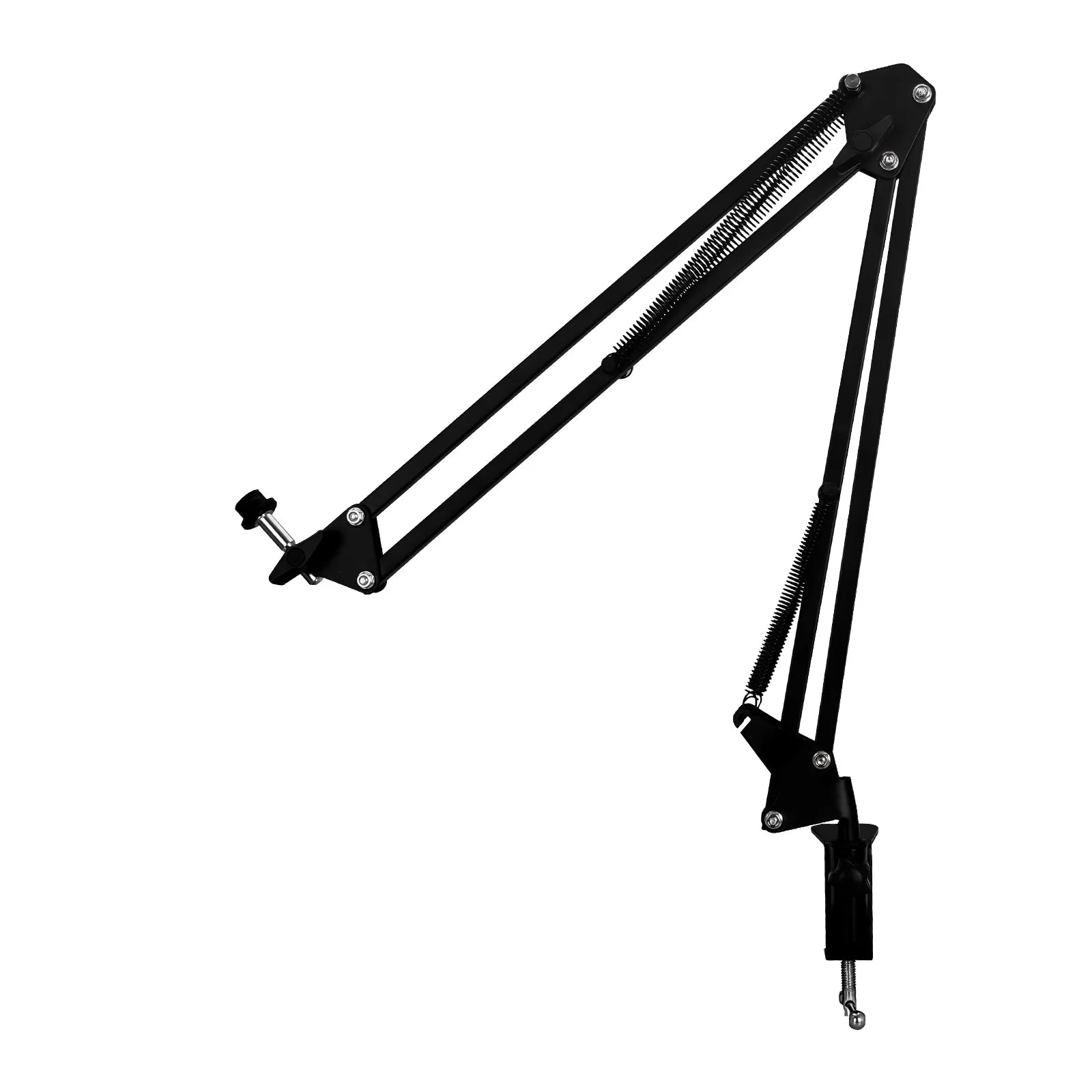 Adjustable Microphone Suspension Boom Scissor Arm Stand for K669 K670 K658 K678 K690,Compact Mic Stand for Broadcasting